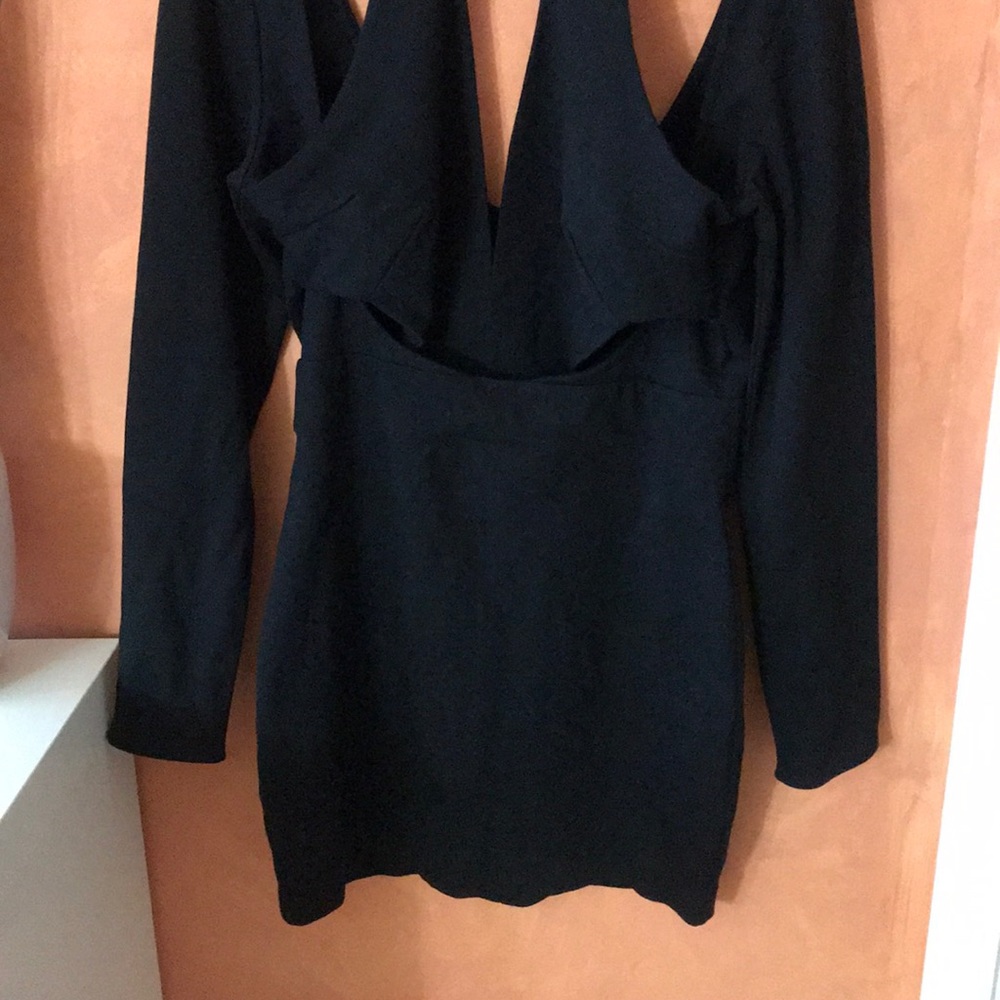 NASTY GAL | halter cold shoulder cut out dress - Picture 4 of 7